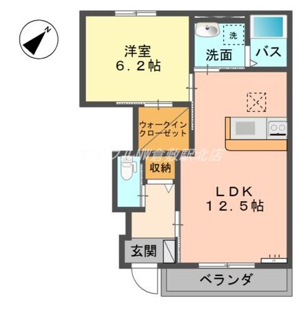 ラフィーナの物件間取画像